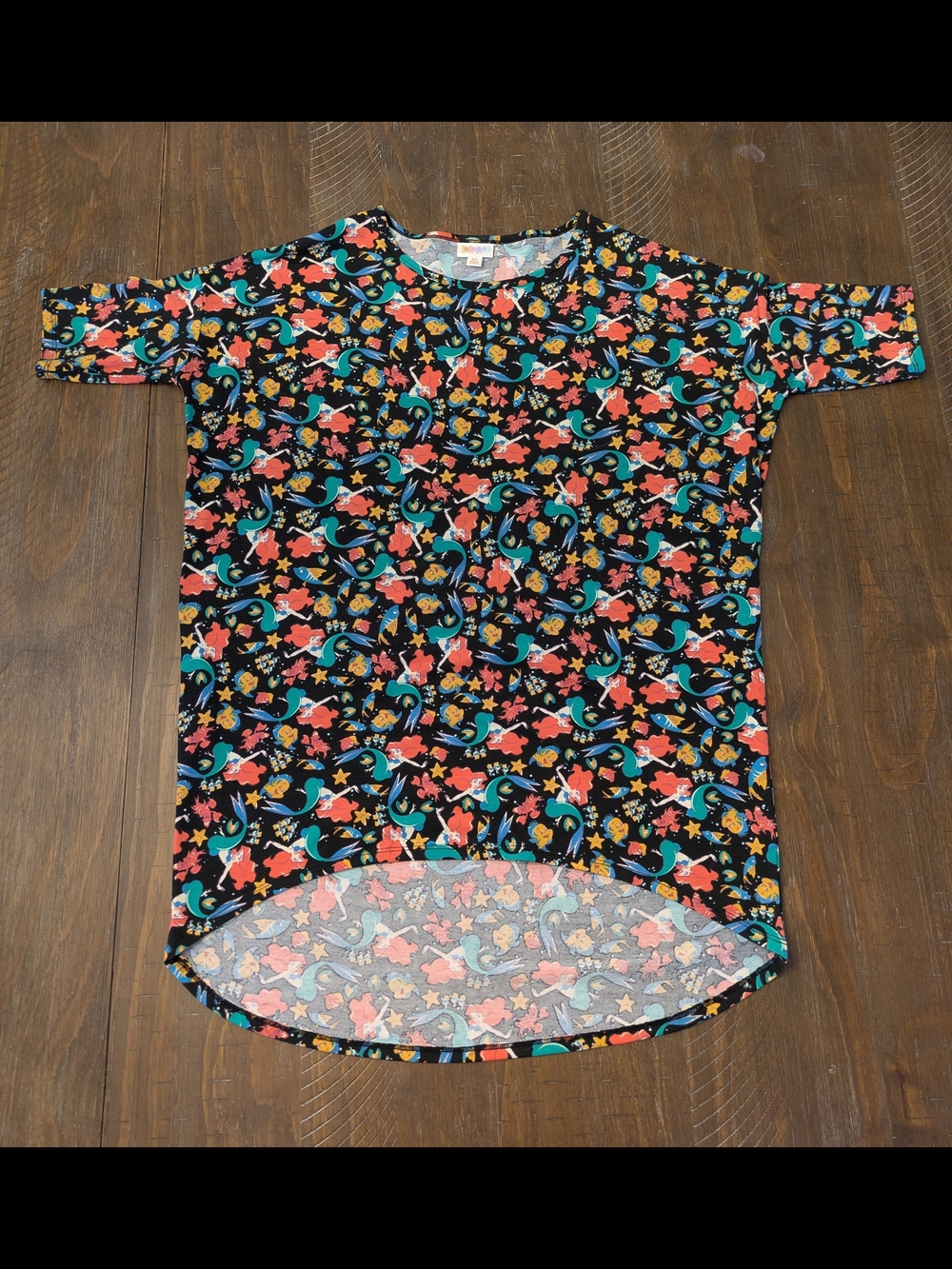 LuLaRoe Little Mermaid Print Tunic (Irma)